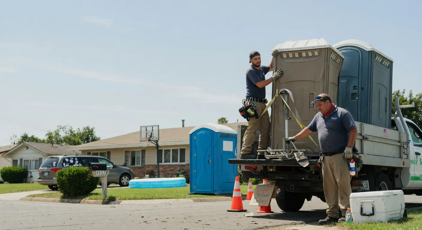 Porta Potty Rental in San Ramon, CA near me